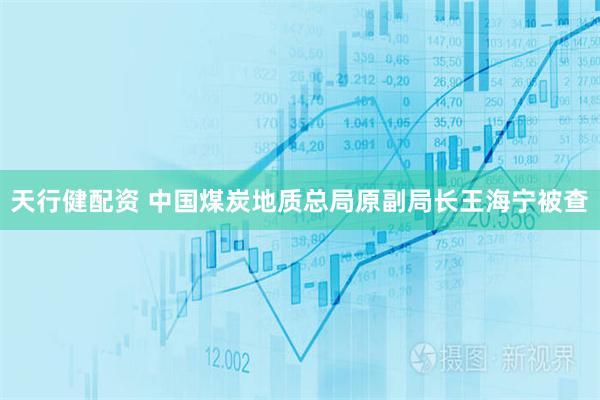天行健配资 中国煤炭地质总局原副局长王海宁被查